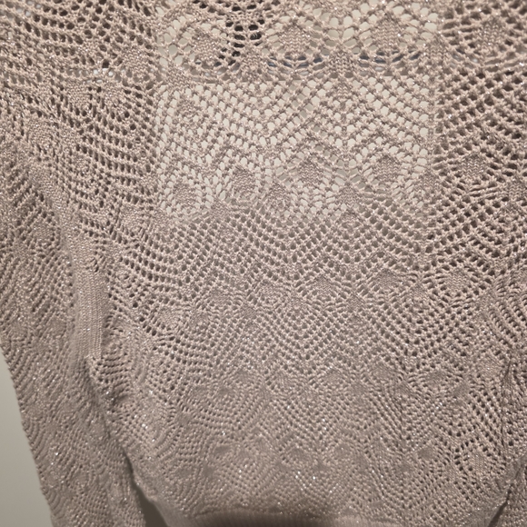 INC International Concepts Shimmer Knit Cardigan – Size Medium ✨ - Picture 5 of 6